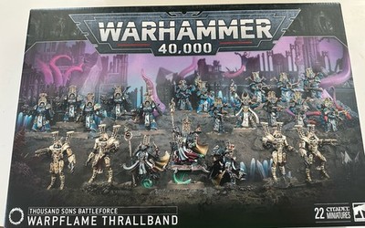 Warhammer 40k Thousand Sons Chaos Space Marines Battleforce.