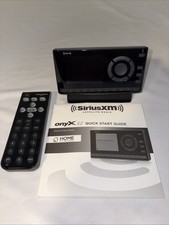 Sirius XM Onyx Dock  Play Satellite Xez1 Radio  Remote no power cord