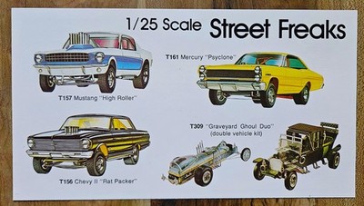 VINTAGE 1977 AMT MERCURY PSYCLONE CHEVY II RAT MUNSTERS DRAGULA ADVERTISEMENT