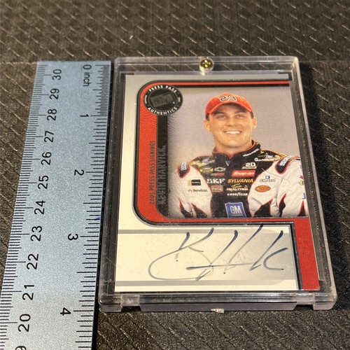 NASCAR Kevin Harvick / 2005 Press Pass Signings / Autographed CARD in seal CASE - 第 4/19 張圖片