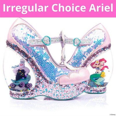 Irregular Choice heel US6 Ariel Limited edition figure Little Mermaid SK1383