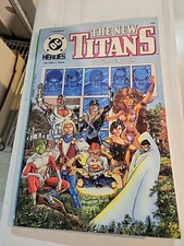 The New Titans Source Book DC HEROES Role Playing Game By John Terra