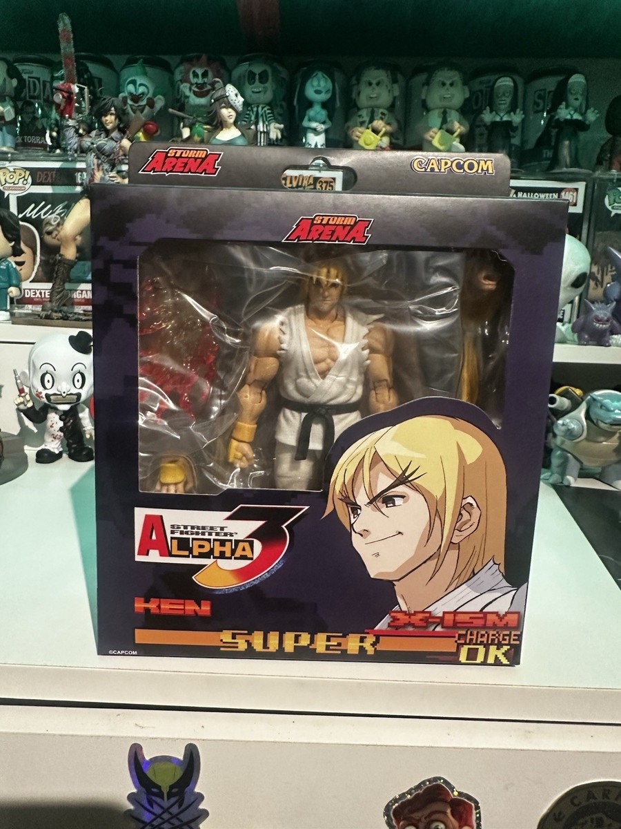 Storm Arena Street Fighter Alpha 3 Ken, White, BBTS Exclusive