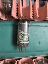 Stock 35 Valvole Radio Tv Epoca Vintage Anni ‘60 con Custodia
