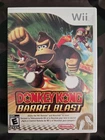 Donkey Kong Barrel Blast (Nintendo Wii, 2007) Complete In Box CIB