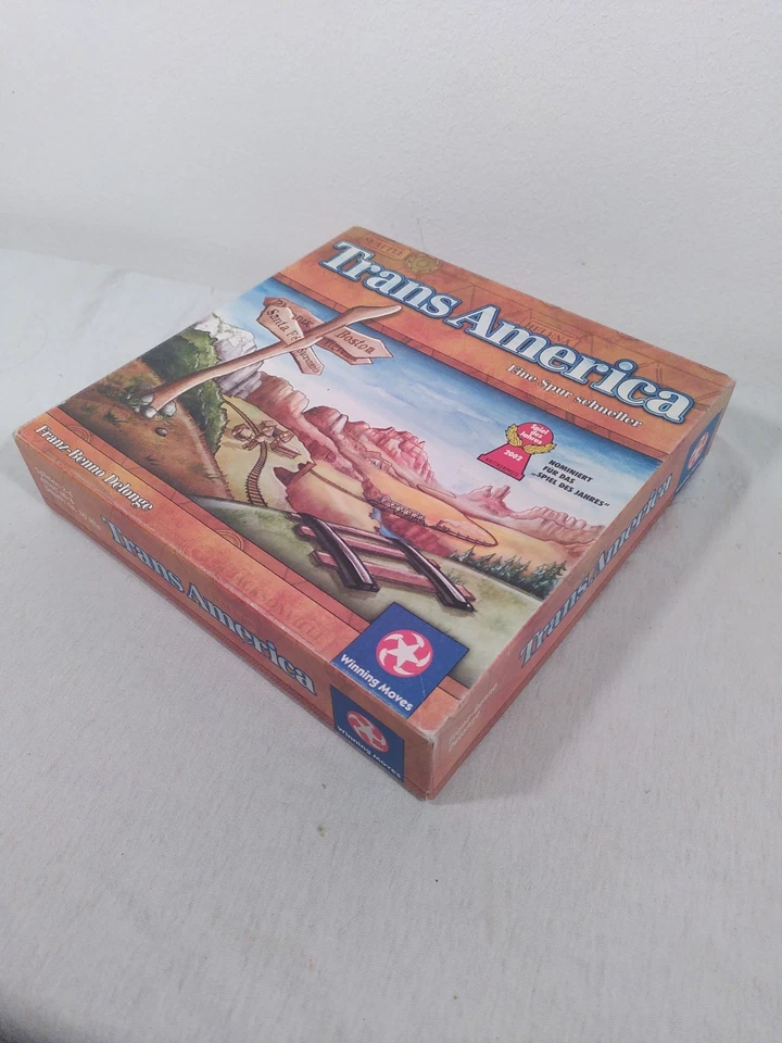 Trans America - Winning Moves - vollständig, Top Zustand - Gesellschaftsspiel - Bild 2 von 4
