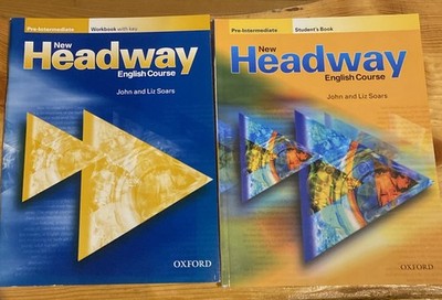 Headway Pre-Intermediate English Student Book & Workbook With Keys Oxford 2002
