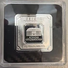 20 Gram Geiger Edelmetalle Silver Square Bar 999 Fine Germany (Loose)