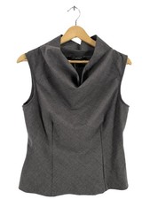 ONE STEP Blouse sans manche Dames Blouse T EU 40 gris clair style décontracté