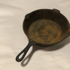 Vintage #8 One Notch Lodge DEEP Chicken Fryer   Cast Iron