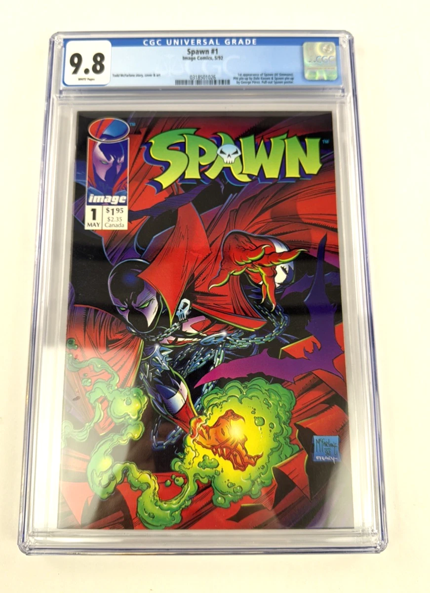 Spawn Certified Guaranty Company (CGC) 9.8 Near Mint/Mint Comics