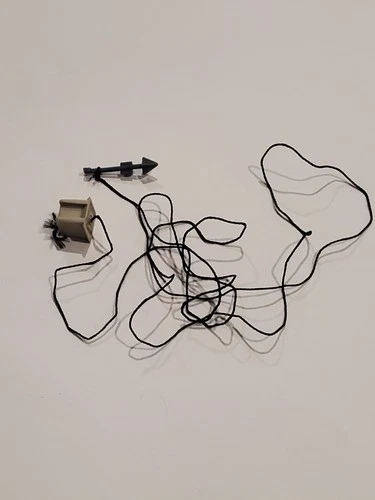 Vintage Star Wars Snowspeeder harpoon and attachment set 1980 original KENNER