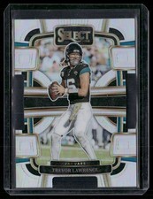 2023 Panini Select #46 Trevor Lawrence Silver Prizms Die Cuts