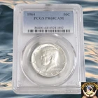 1964 John F Kennedy, NGC PF68 CAMEO Silver Proof Half Dollar, Bright  White