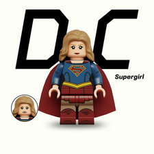 Custom Movie Supergirl, 2015 Melissa Minifigure New/Mint 2 inch Birthday gift