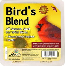 Heath Outdoor Products DDB1-18 All Season High Energy Suet Cake, Case of 18.