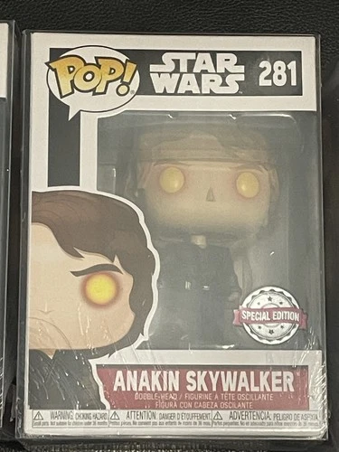 Funko Pop! Vinyl: Star Wars - Anakin Skywalker #281 In Protector Case