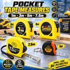 5M / 16FT Professional DIY Lock Tape Measure Measurement Measuring Tape UK
