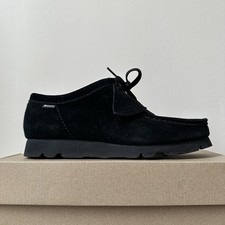 Clarks GORE-TEX Wallabee Black Suede UK7.5 Original Box