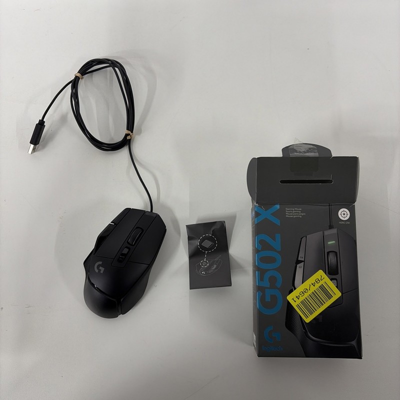 Logitech G502 X Wired Gaming Mouse HERO 25K RGB – Boxed, PC
