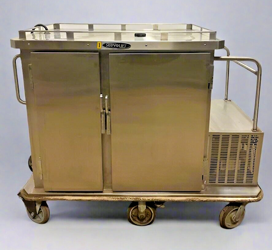 SERVOLIFT EASTERN ST-16-HR COM REFRIGERATED/HEATED MOBILE FOOD DELIVERY CART