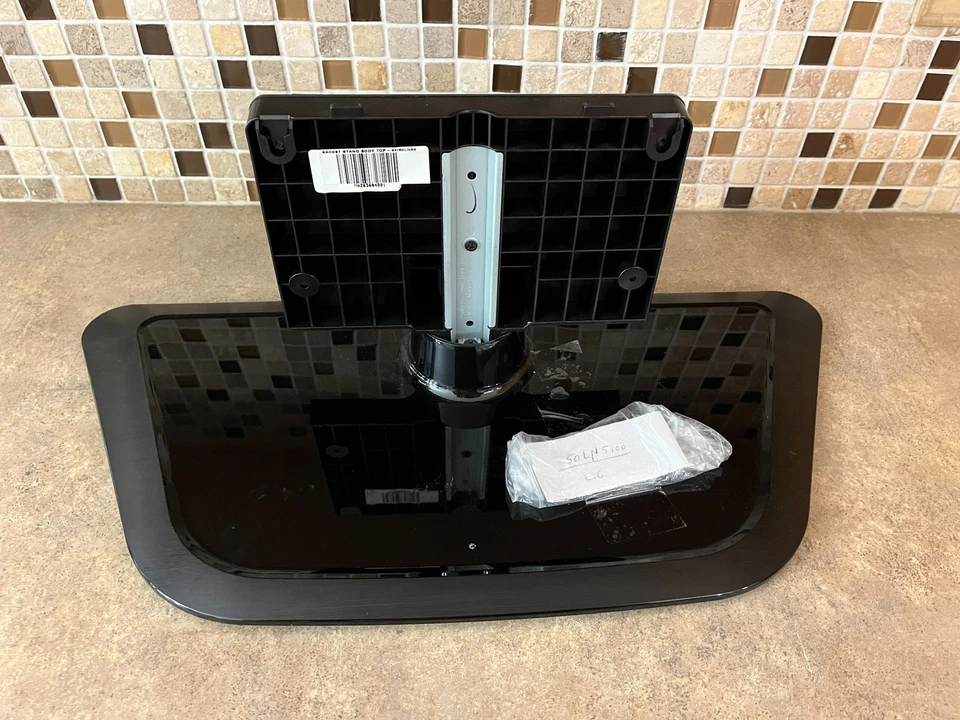 Soporte de montaje base de pedestal original para TV LG 50LN5100-UB con tornillos CT-10 Foto 2 de 4