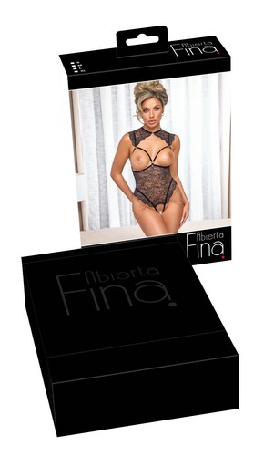 Body Ouvert de encaje floral S a XL o2644541 - Imagen 9 de 13