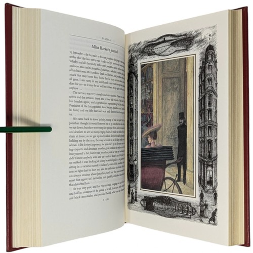 Dracula BRAM STOKER ANGELA BARRETT FOLIO SOCIETY Limited Edition SIGNED 2019 - Picture 19 of 22