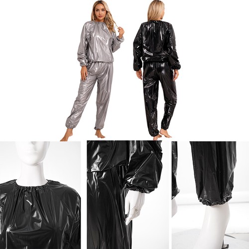 Unisex Garnitur Top Zestaw Stroje treningowe Spodnie wyszczuplające Spodnie Siłownia Sweter - Zdjęcie 4 z 27