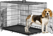 24,30,36,42,48 Inch Dog Crates for Large Dogs Folding Mental Wire Crates Dog Ken