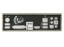 1 SZT BACKPLANE IO I/O SHIELD DO PŁYTY GŁÓWNEJ MSI B250 KRAIT GAMING