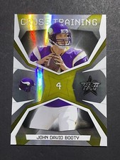2008 Rookies & Stars John David Booty Cross Training Rookie Card #/500 - Vikings
