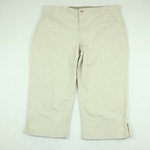 Gloria Vanderbilt Beige Capris Missy 