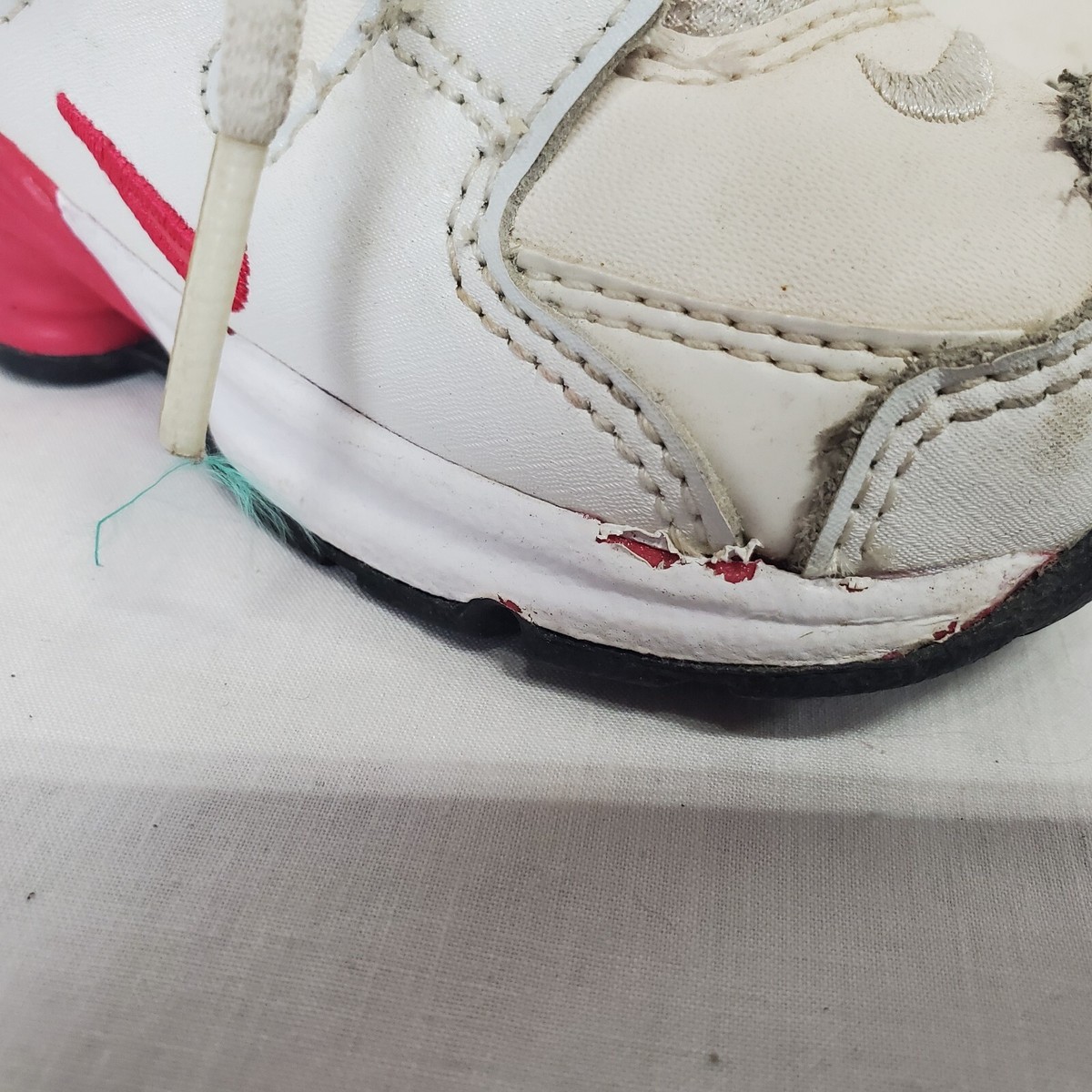 Nike Shox NZ Baby Shoes White Pink Size 4C Sneakers 415247-104 | eBay