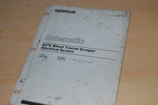 CATERPILLAR 637e PAN SCRAPER Electrical Schematic Wiring Diagram Manual system