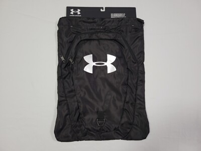 Under Armour UA Undeniable Sackpack 2.0 Drawstring Backpack Black 1342663-001