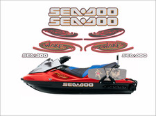 SEADOO GTX WAKE 2005 Graphics / Decal / Sticker Kit