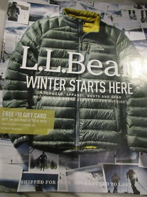 LL Bean L.L. Bean Catalog Look Book Winter Starts Here December 2016 ...