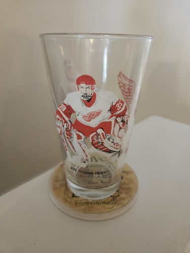 2002 Arby's Detroit Red Wings Collector Series Hockey Glass Legacy/Hasek 3 of 4 - Picture 3 of 8