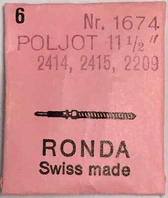 NOS Nouveaux 3 Pcs UT Unitas 6565 90 6580 401 Tige De Remontage