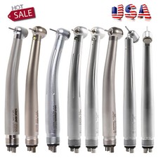Dental LED Optic Egenerator Handpiece High Speed Turbine 2/4Hole UPS