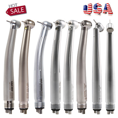 NSK Style Dental LED Optic Egenerator Handpiece High Speed Turbine 2/4Hole OR