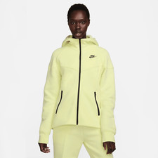 Nike Sportswear Tech Fleece Windrunner Full Zip Hoodie Luminous Green Women's M
