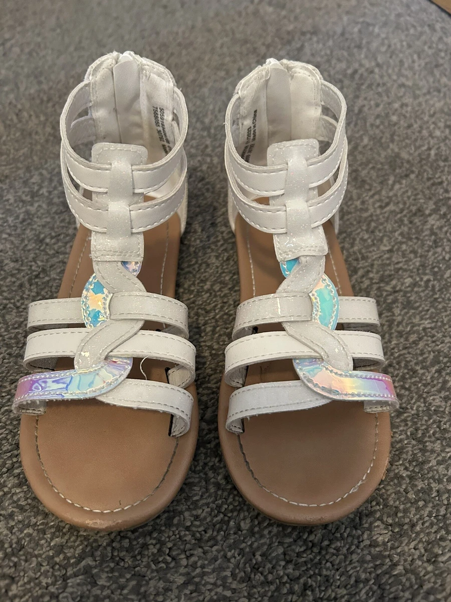 Asda white shop sandals