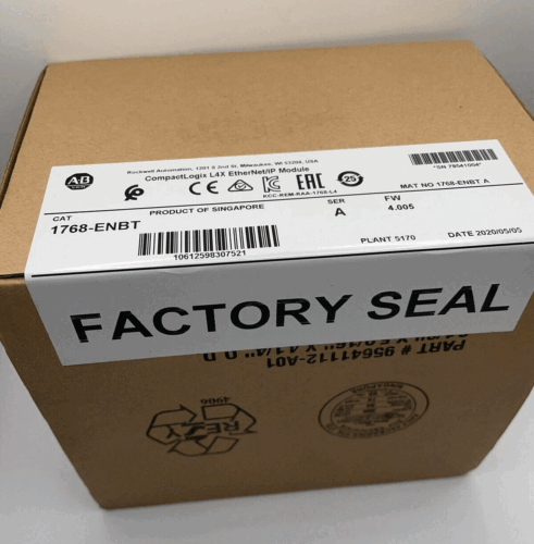 New Factory Sealed Allen-Bradley 1768-ENBT Communication Module ...