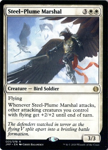 Steel-Plume Marshal NM/M* Jumpstart ENGLISH 005/078 mtg -UnltdCards