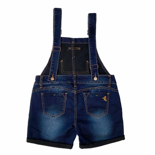 Denim Bib Overalls Denim Shortalls Girl’s XL Kids Blue Jean Shorts Summer Bibs - Picture 2 of 4