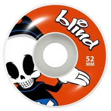 Ruote da Skateboard Blind Wheels Reaper Character Red 52MM - Skate Wheels