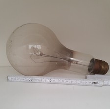 1x Stara duża żarówka OSRAM Retro Vintage Antyk Przedmiot kolekcjonerski 500W Oprawa E27