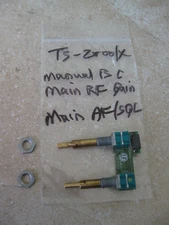 Kenwood TS-2000 TS-2000X  Manual BC/MAIN RF Gain+ MAIN AF/SQL Controls